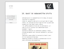 Tablet Screenshot of diviis.rindeleht.ee